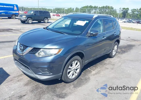 2014 Nissan Rogue Sv из США, поврежденный, VIN 5N1AT2MV4EC813355